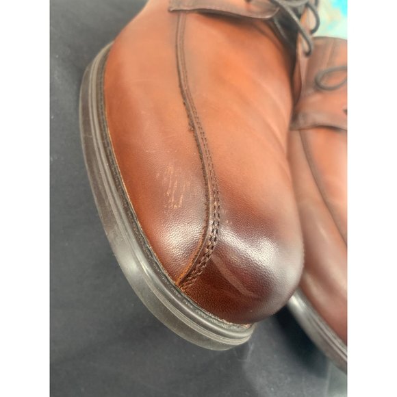 Florsheim Mens Mid Town Moc Shoe Lace Up10EEE (Wide) Brown  Solid Leather Upper main image 8